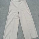 ZARA High Rise Wide Leg Tan Trouser Pants Photo 0