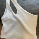 Princess Polly White Crop Tank Photo 2