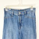 Gap  Medium Wash Sky High Wide Leg Denim Jeans, Size 8 Tall Photo 7