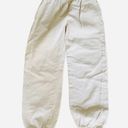 Brandy Melville Rosa Sweatpants Cream Tan Athletic S M L Photo 1