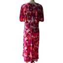 Donna Morgan NWT Nordstrom  Pink Geometric Print Dress Short Sleeve Size 18 Photo 2