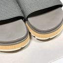 Sorel  Roaming Easy Slide Platform Sandals Womens‎ 10 Gray Photo 2