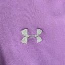 Under Armour  Essential Fleece Sweater Sweatshirt & Hoodie Purple Gray Size M Photo 3