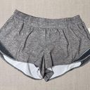 Lululemon  Hotty Hot Shorts Heathered Black 12 Nwt Photo 1