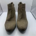 Blondo  Valli 2.0 Waterproof Suede Ankle Bootie Boot/Side Zip 10M Dark Taupe Photo 1