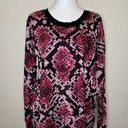 DKNY  Step- Hem Printed Sweater Photo 2