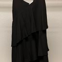 DO+BE Black Slip Ruffle Dress Photo 0