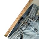 J Brand  Low Rise Cropped Jeans Distressed Blue Denim Halo Destruct Women Size 29 Photo 10