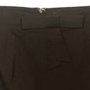 Twenty One  Black Straight Pencil Skirt Bow Waist Size Medium Classic Tuxedo Photo 2