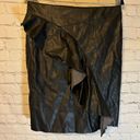 Supply And Demand NWT  vegan black leather skirt, S Photo 0