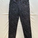 Betabrand  Gray Leopard Pencil Dress Pant Yoga Journey Pull On Skinny Size Large Photo 0