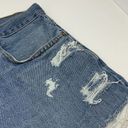 LEVI'S 550 Relaxed fit High Rise Cut off Mom Jean shorts Size 6 Blue Photo 4