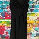 Scarlett  Nite Sweetheart Neckline Black Sequined Shoulders Cocktail Dress Size 6 Photo 0