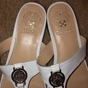 Vince Camuto  White Harmini “T” Thong Sandal Photo 2