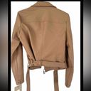 Levi's NWT  Faux-Leather Moto Motocycle Jacket Biscotti Size Medium M Photo 5