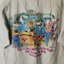 Only 1989 Vintage Classic Caribbean Soul  Girl In Town Sharks T Shirt 80s Gray L Photo 7