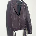 BCBGMaxAzriaLeather Motto Jacket Photo 4