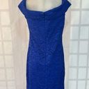 Ralph Lauren Lauren  NWT blue lace off the shoulder cocktail dress size 8 Photo 6