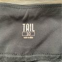 Onyx Tail  Black Athletic Capri Pants 10 Photo 1