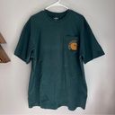 Carhartt Dark Green Logo T-Shirt Photo 1