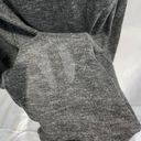 Caslon New  Cozy Knit Long Sleeve Wrap Dress Side Tie Midi Charcoal Grey Photo 14