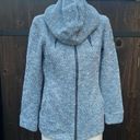 Roxy  blue pattened hooded full zip jacket Photo 1