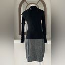 White House | Black Market WHBM Turtleneck Sweater Dress w/Tweed Skirt Photo 4