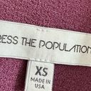 Dress the Population  Midi Isabelle Crepe Mermaid Dress Purple Orchid Size XS Photo 9