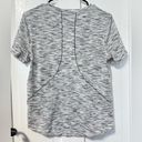 Lululemon  Long Distance short sleeve tiger space dye black and white top Photo 4