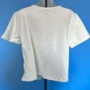 Cathy Daniels  White Flower Short Sleeve T-Shirt Size Medium Photo 1