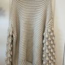 FATE. Bubble Knit Cardigan Beige/cream Photo 2