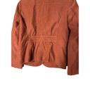 J.Jill  Women’s Burnt Orange Rust Blazer Size 4 Petite Photo 7