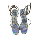 mix no. 6  - Aliciana Strappy Sandals in Silver Metallic Photo 3