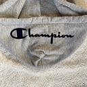 Champion Gray Cropped Hoodie Photo 2