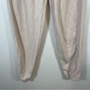 Aritzia tna airy fleece sweatpants light pink high rise pockets drawstring sz M Size M Photo 4