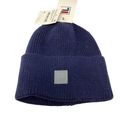 FILA  Beanie Hat Shoreman Unisex One Size Blue Cuff Knitted Casual NEW Photo 1