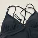 Beachsissi  Ruched Black One Piece Swim Suit Size Extra Large New with Tags Photo 2