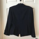 Kasper  for A.S.L. Blazer 100% Wool Navy Notched Collar Button Sz 12 EUC Photo 5