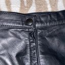 Winlit Black Leather Skirt Photo 4