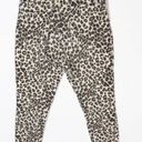 Frame  Denim Ali High Rise Cotton Stretch Cigarette Skinny Jeans Cheetah Leopard  Photo 3