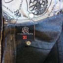Rock & Republic  Kasandra Jeans Dark Wash Embroidered 31 12 Boot Cut Photo 6