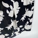 Ark & Co. NWT Floral Maxi Dress twisted front medium black and white Photo 6