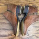 American Eagle  brown leather basel ankle boots 6.5 Photo 5