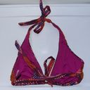 Vix Paula Hermanny  Triangle Bikini Swimsuit Top Beaded Boho Design Women’s 10 Photo 9