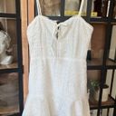 superdown REVOLVE dress By the Way Del Crochet Lace Keyhole White embroidered  Photo 9