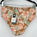 Rip Curl 🆕 NWT  Always Summer High Waist Bikini Bottom Floral Tropical Large Photo 8