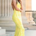 Jovani Yellow Prom Dress Photo 2