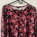 Allison Brittney NWT Allison/Brittany Long Sleeve Floral Mini Dress Photo 1