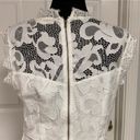 Sans Souci sleeveless white lace dress. Size XL Photo 3