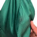 Victoria's Secret Vintage  Gold Label Green Silk Slip Mini Dress Size Medium Photo 2